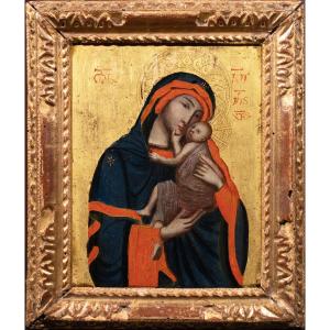 The Virgin And Child. 17th Century Period