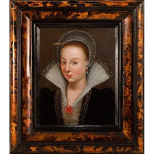 Portrait Of A Court Lady – French School, Circa 1600