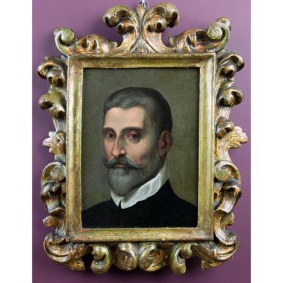 Portrait Of A Gentleman. Attributed To Daniele Crespi (1597-1630)