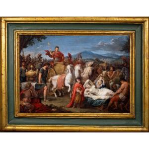 The Triumph Of Titus. 17th Century Italian School