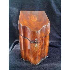 Large Mahogany Cutlery Box George III Eighteenth Century