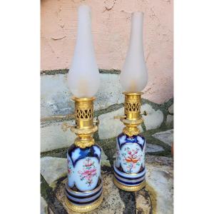 Pair Of Bayeux Lamps 19th Century 