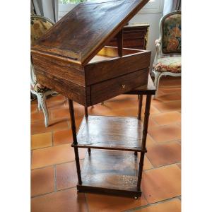 Table D Watercolorist Charles X Period Early 19th Century 