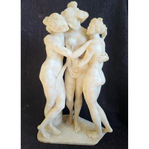 Sculpture The Three Graces Canova 19th Century