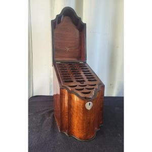 Drinking Cutlery Marquetry Period Late 18th Early 19th Century