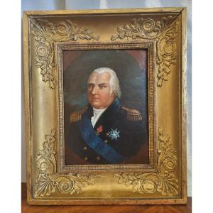 Portrait Of King Louis XVIII, French, Early 19th Century 