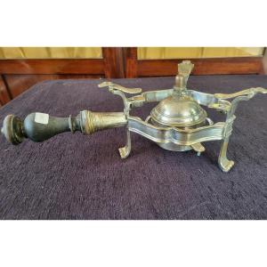 18th Century Silver-plated Table Stove