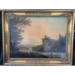 French School, Early 19th Century, Sv. Lacroix De Marseille, H/b