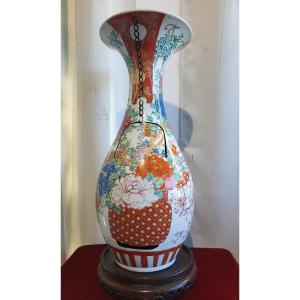 Large Japanese Porcelain Vase, Edo Period, 19th Century, 50cm High