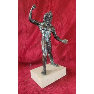 Bronze Jupiter Souvenir Of The Grand Tour Of Italy, 19th Century 