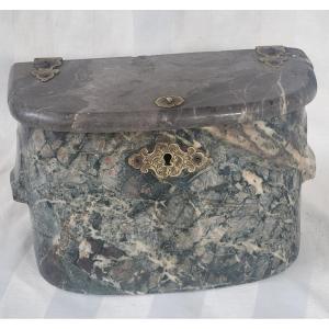 Marble Viscera Box, Early 18th Century 