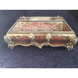 Necessary To Write Epoque XIXe Boulle Marquetry