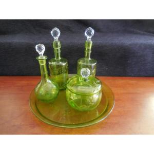 Baccarat Cut Crystal Night Service Napoleon III Nineteenth Century