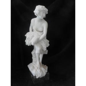 Carrara Marble Sculpture   ép.1900