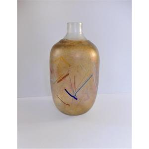Bertil Vallien, Glass Vase For Kosta Boda, 1980