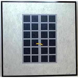 Oil On Canvas, Signed And Dated 1970, By Pauli Vuorisalo, Finnish Painter