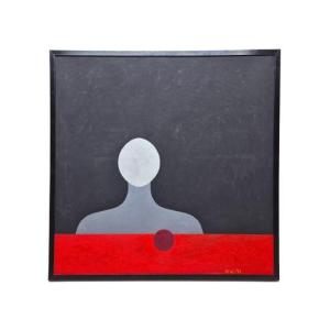 Oil On Canvas, Signed And Dated 1971, By Pauli Vuorisalo (1944-2016), A Finnish Painter.