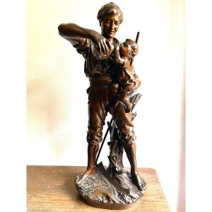 Bronze Sculpture By Capellaro