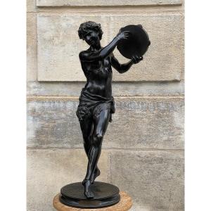 Bronze Sculpture " Le Danseur De Saltarelle" By Sanson