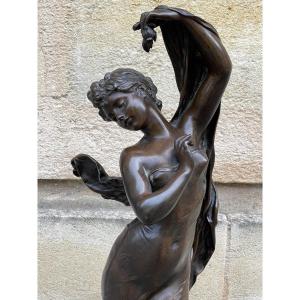 Sculpture "eglantine" By Moreau