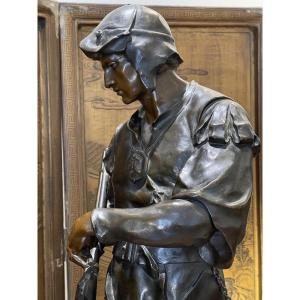 Large Sculpture By Picault