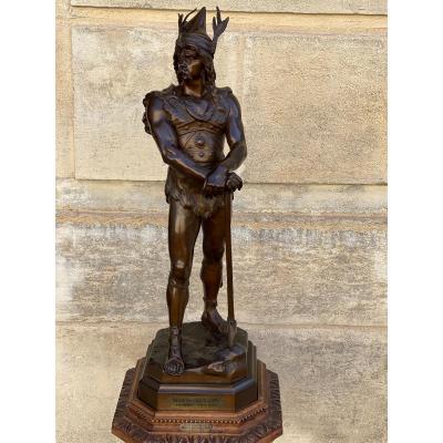 Bronze Sculpture " Vercingetorix "