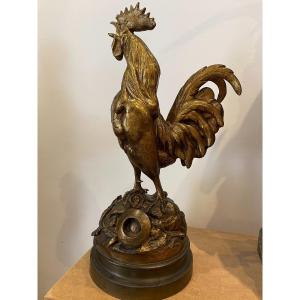 Bronze Sculpture By Emile Laporte