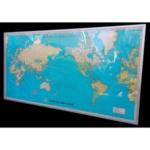 Planisphere Vintage Aluminum Frame