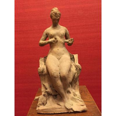 Jacques Labatut, Terracotta Original, Late 19th