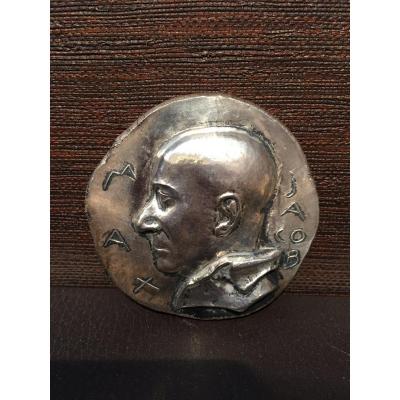 Max Jacob, Medal By René Iché, 1949