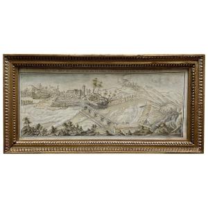 Watercolor Drawing, The Bridge Of Chatel, 1772