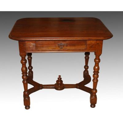 Table In Walnut, Louis XIV