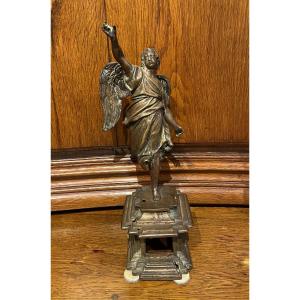 A Bronze, 18th Century Angel