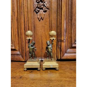 Pair Of Louis XVI Candlesticks