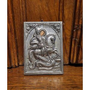 Icon Of Saint George, 19th