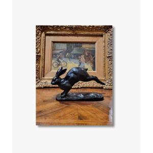 A Bronze Rabbit, Japan Circa 1940