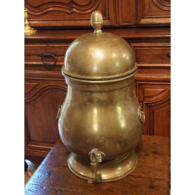 1 Fountain Table Brass, End Eighteenth Or Early Nineteenth