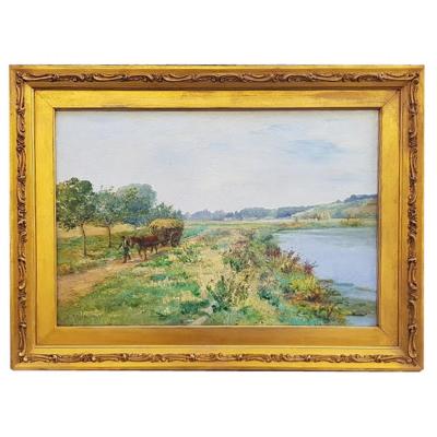 Landscape By Léon-auguste Mellé