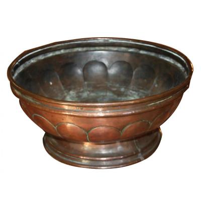 Round Copper Basin