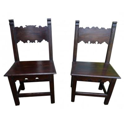 A Pair Of 17th Chair