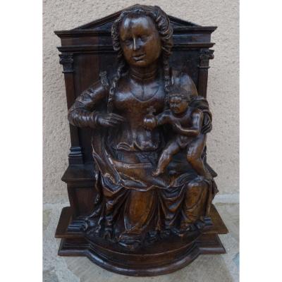 Virgin And Child In Majesty, XVIth Time