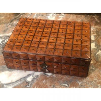 A 19th Century Wood And Metal Box