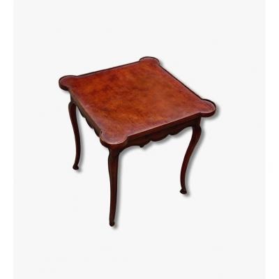 Louis XV Opening Game Table With 4 Small Drawers