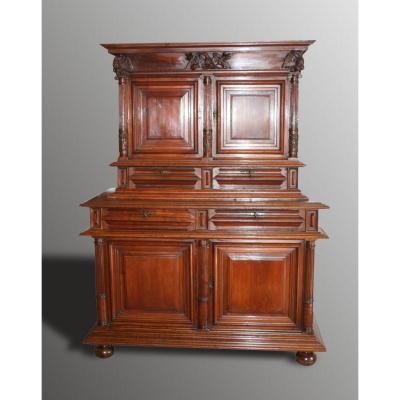 Two-body Diminutive Walnut, Early Seventeenth Century