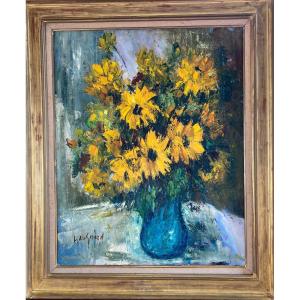 Lydie Gerard (192-2008) - Oil On Canvas