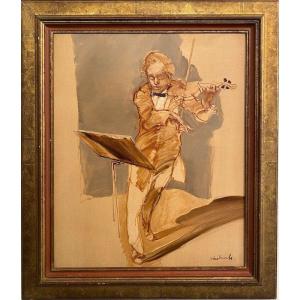 Claude Weisbuch (1927 - 2014) - Oil On Canvas