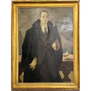 Large Portrait Of Lucien Fontanarosa 1912/1975