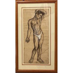 Lucien Pierre Cadene (1887-1958) - Drawing And Gouache 