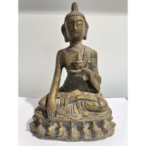 Tibetan Bronze Buddha 