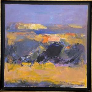 Jean Hugon "landscape At S'agaro, Spain"